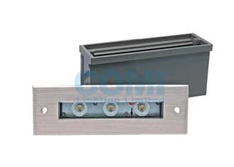 Frosted Lens Linear Recessed LED Stair Lights Step Lights